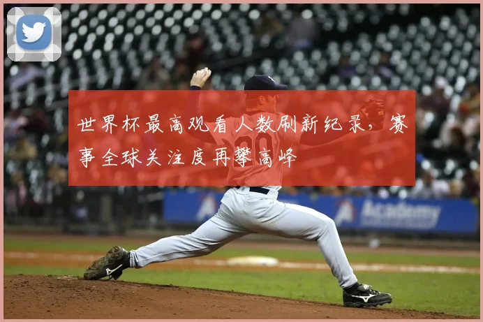 世界杯最高观看人数刷新纪录，赛事全球关注度再攀高峰